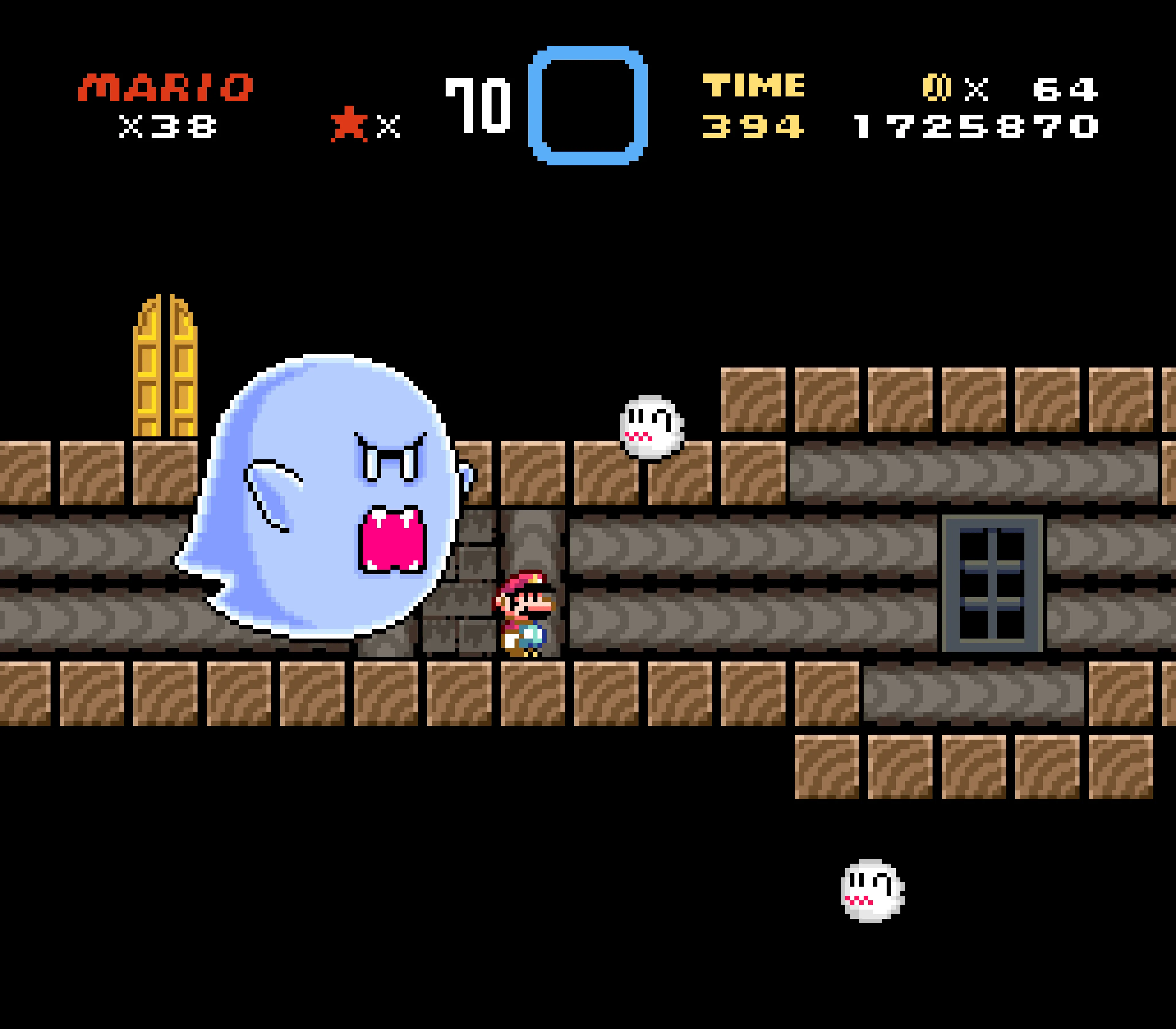 Super Mario World gameplay on the Super Nintendo
